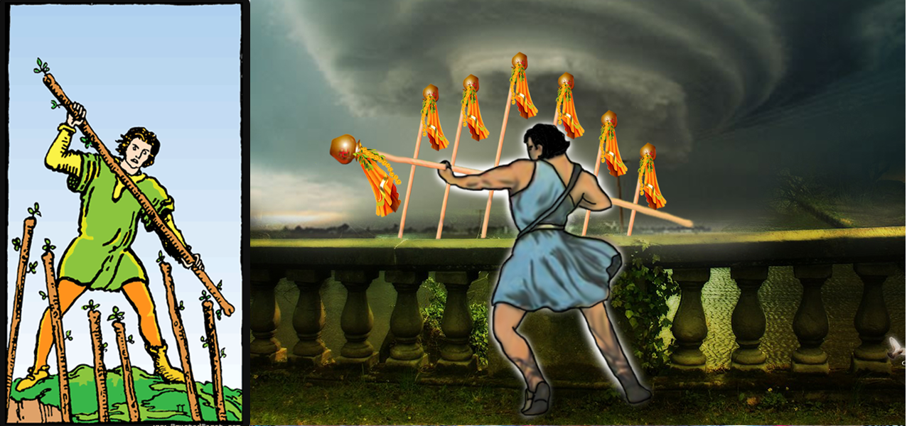 tarot.ideazunlimited.net.Seven of Wands